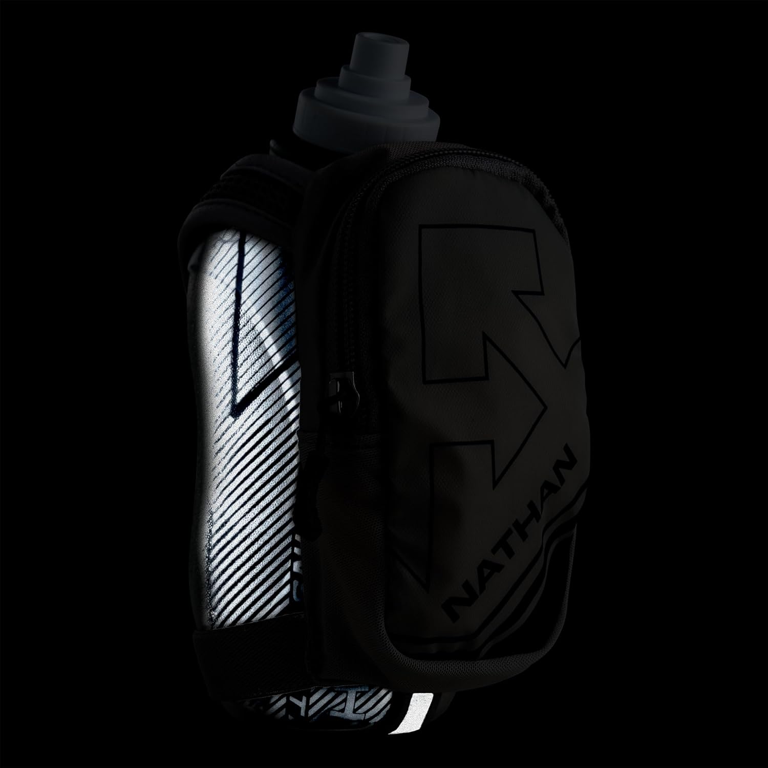 Speeddraw plus Insulated Handheld Water Bottle – Grip-Free Running Flask for Runners, Hiking, and Sports