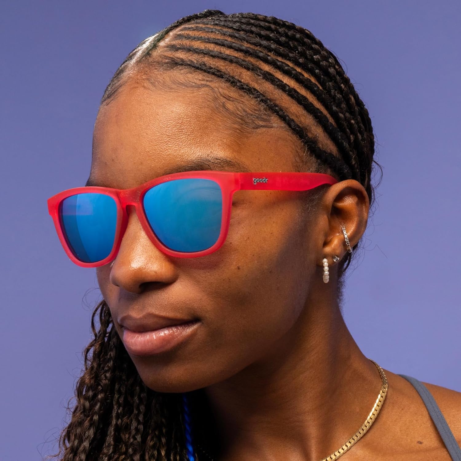 Polarized Sunglasses, Medium Sized (OG), UV400 Protection, No Slip, No Bounce